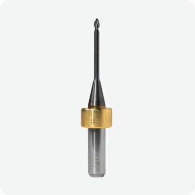 2.0 mm Ball End Mill (long), PMMA, Wax (T35) – 6 mm shank – imes-icore Dental Milling Burs