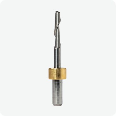 4.0 mm Flat End Mill (long), PMMA, Wax, PEEK (T30) – 6 mm shank – imes-icore Dental Milling Burs