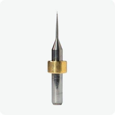 0.3 mm Ball End Mill (conical), Zr, PMMA, Wax, Sint, Comp (T33, T43, T53) – 6 mm shank – imes-icore Dental Milling Burs