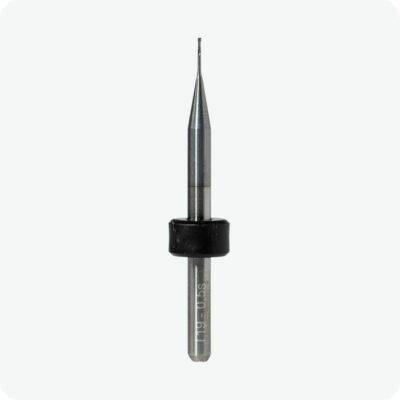 0.5 mm Flat End Mill, Universal (T19) – 3 mm shank – imes-icore Dental Milling Burs