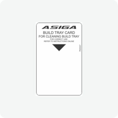 Asiga Build Tray Cleaning Cards