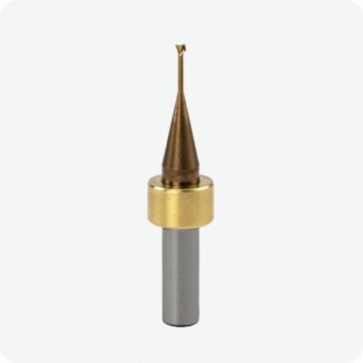 1.8 x 1.0 mm T-Tool 90°, Ti / CoCr (T123) – 6 mm shank – imes-icore Dental Milling Burs